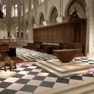 Visite intérieure de la Cathédrale Notre Dame de Paris 28 Novembre 2025 à 12h30