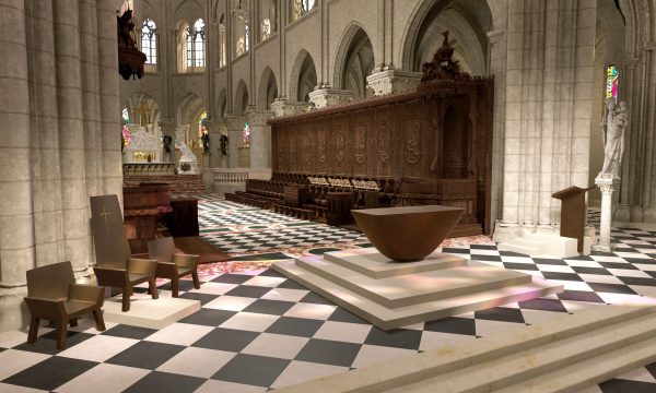 Visite intérieure de la Cathédrale Notre Dame de Paris 28 Novembre 2025 à 12h30
